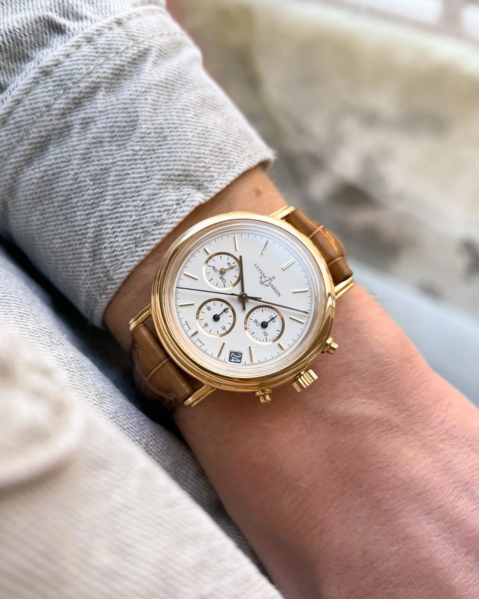 Circa 1987 Ulysse Nardin 411-22 — Watch Brothers London